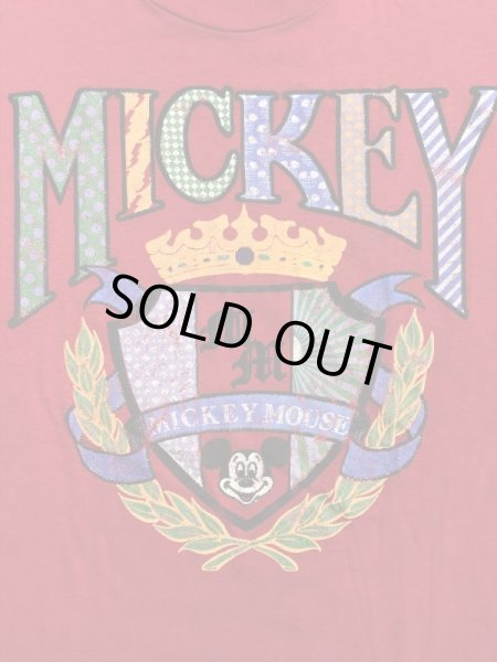 80~90年代頃のミッキーマウスのヴィンテージのTシャツ