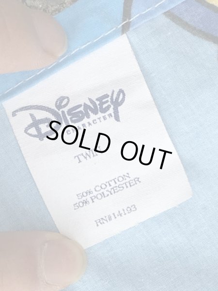 90年代頃のディズニーのアラジンのビンテージのフラットシーツ