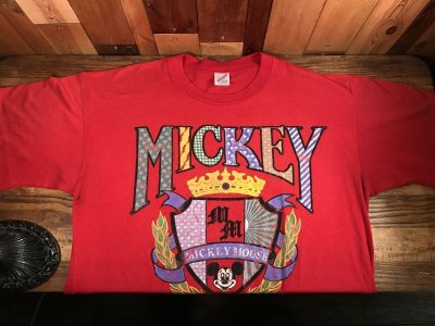 画像3: Disney Mickey Mouse “Coat of Arms” T-Shirt　ミッキーマウス　ビンテージ　Tシャツ　ディズニー　80~90年代