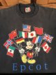 80~90年代頃のエプコットのミッキーマウスのビンテージのTシャツ