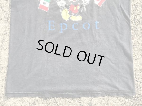 80~90年代頃のエプコットのミッキーマウスのビンテージのTシャツ
