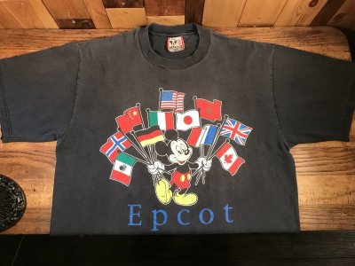 画像2: Disney Mickey Mouse “World Epcot” T-Shirt　ミッキーマウス　ビンテージ　Tシャツ　エプコット　80~90年代
