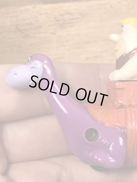 フリントストーンのバーニーのヴィンテージのおもちゃ