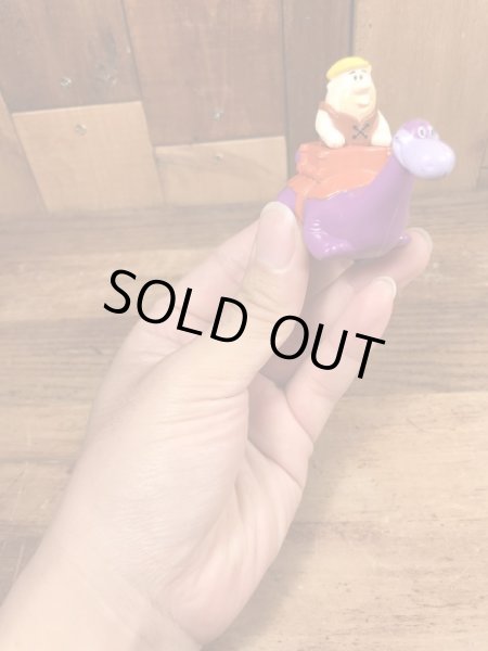 フリントストーンのバーニーのヴィンテージのおもちゃ