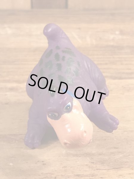 90年代頃のフリントストーンのディノのビンテージのプラスチックトイ