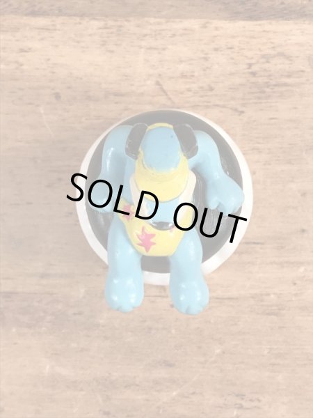 90年代頃のハンナバーベラのハックルベリーのビンテージのミールトイ