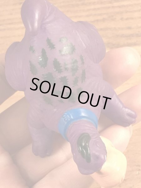 90年代頃のフリントストーンのディノのビンテージのプラスチックトイ