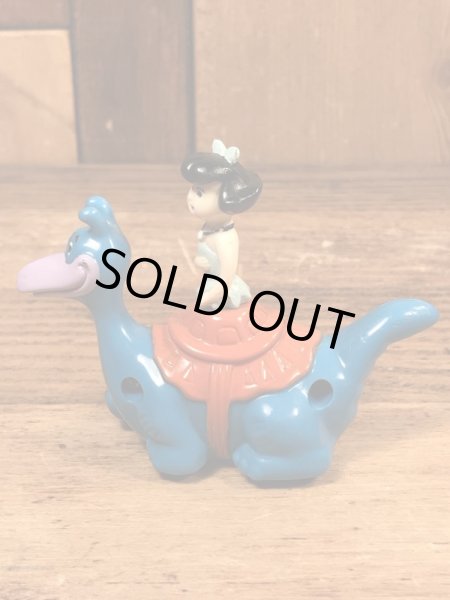 ハンナバーベラのフリントストーンのヴィンテージのおもちゃ