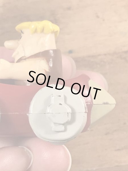 ハンナバーベラのフリントストーンのビンテージのおもちゃ