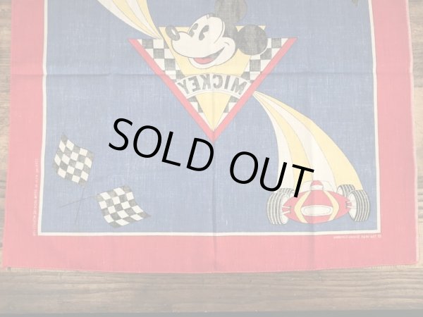 80年代頃のミッキーマウスのビンテージのバンダナ