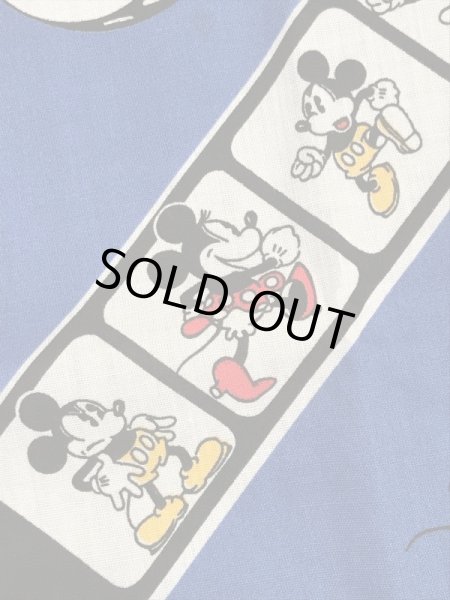 80年代頃のミッキー＆ミニーマウスのビンテージのバンダナ