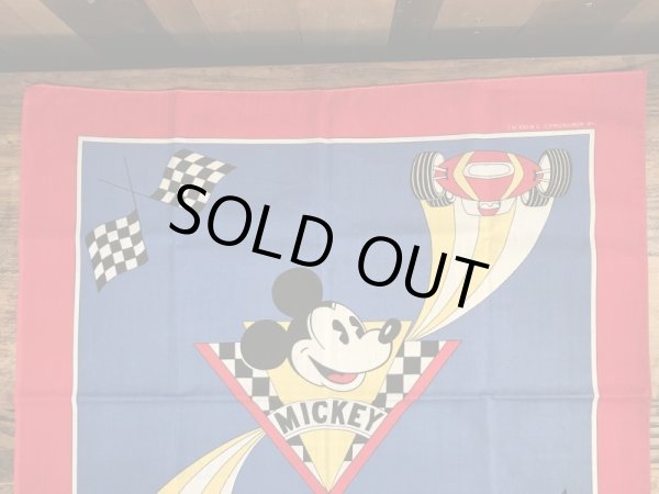 80年代頃のミッキーマウスのビンテージのバンダナ