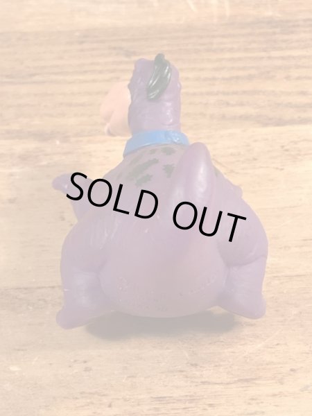 90年代頃のフリントストーンのディノのビンテージのプラスチックトイ