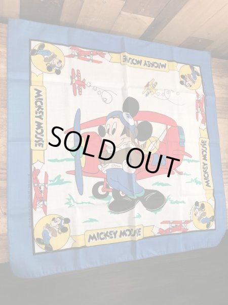 80年代頃のミッキーマウスのビンテージのバンダナ