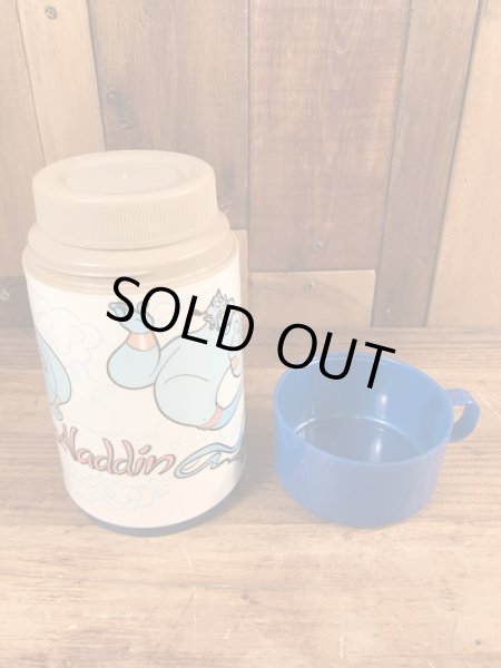 90年代頃のディズニーのアラジンのビンテージの水筒