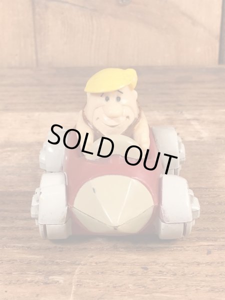 90年代頃のフリントストーンのバーニーのヴィンテージのミールトイ