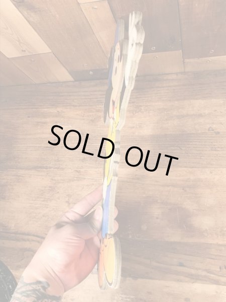 70年代頃のミッキーマウスのビンテージのウォールデコ