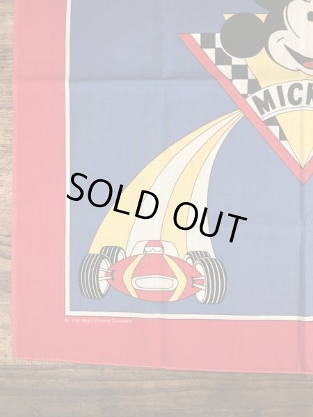 80年代頃のミッキーマウスのビンテージのバンダナ