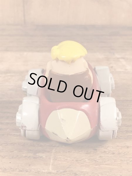 90年代頃のフリントストーンのバーニーのヴィンテージのミールトイ