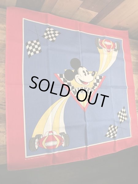 80年代頃のミッキーマウスのビンテージのバンダナ