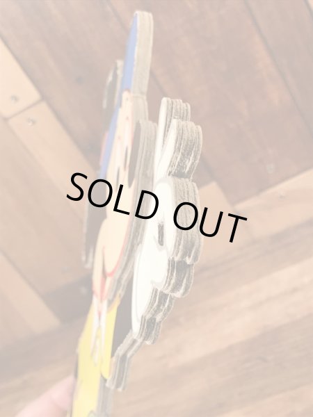 70年代頃のミッキーマウスのビンテージのウォールデコ