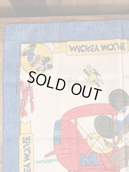 80年代頃のミッキーマウスのビンテージのバンダナ