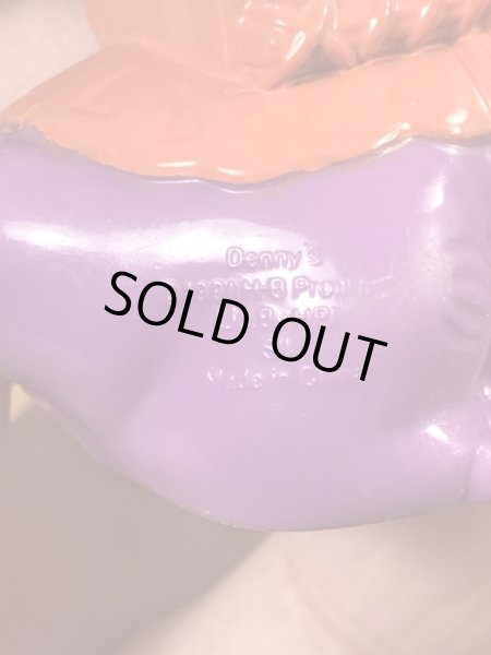 90年代頃のフリントストーンのバーニーのビンテージのミールトイ