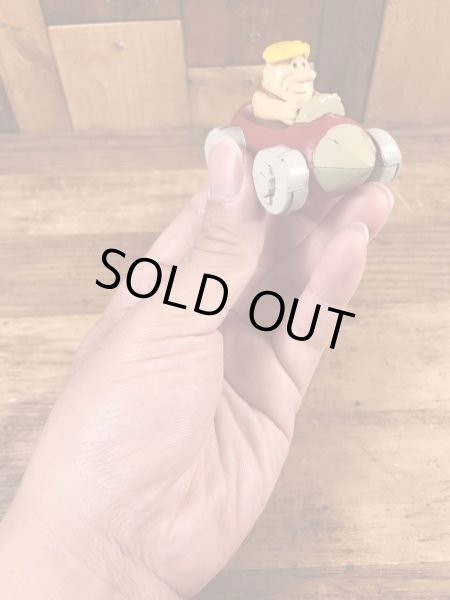 90年代頃のフリントストーンのバーニーのヴィンテージのミールトイ