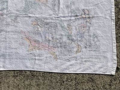 画像3: Flintstones “Soapstone Derby” Cotton Towel　フリントストーン　ビンテージ　タオル　80年代