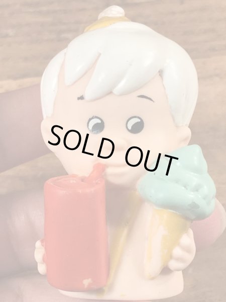 90年代頃のフリントストーンのバンバンのビンテージのミールトイ