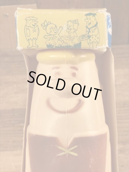 70年代頃のフリントストーンのバーニーのビンテージのシャンプーボトル