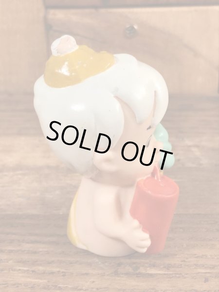 90年代頃のフリントストーンのバンバンのビンテージのミールトイ