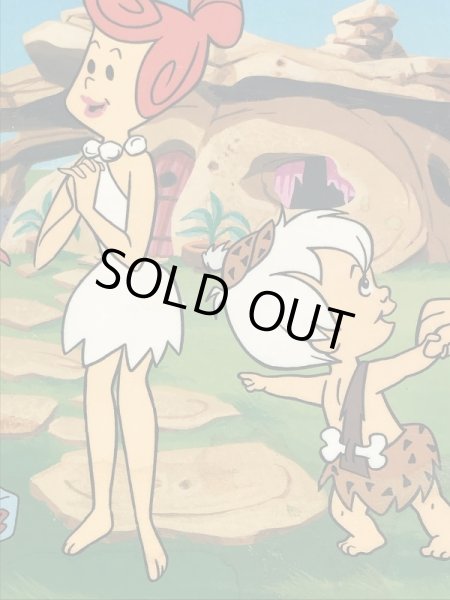 90年代頃のフリントストーンのヴィンテージの看板