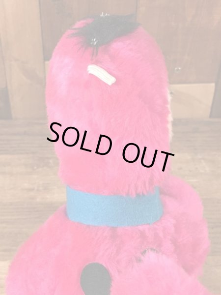 80年代頃のフリントストーンのディノのビンテージのぬいぐるみ