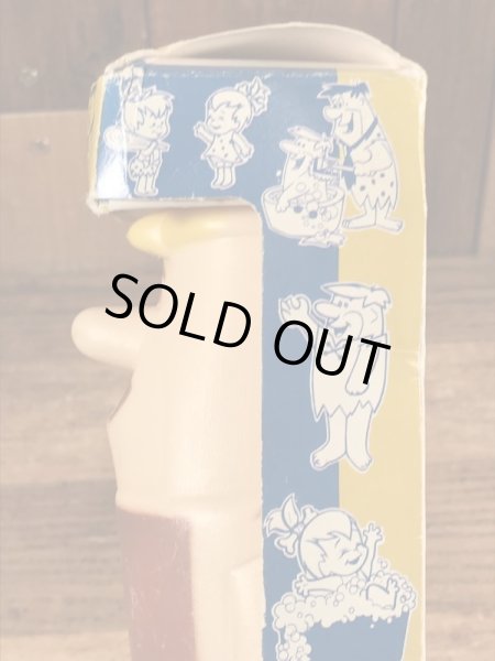 70年代頃のフリントストーンのバーニーのビンテージのシャンプーボトル