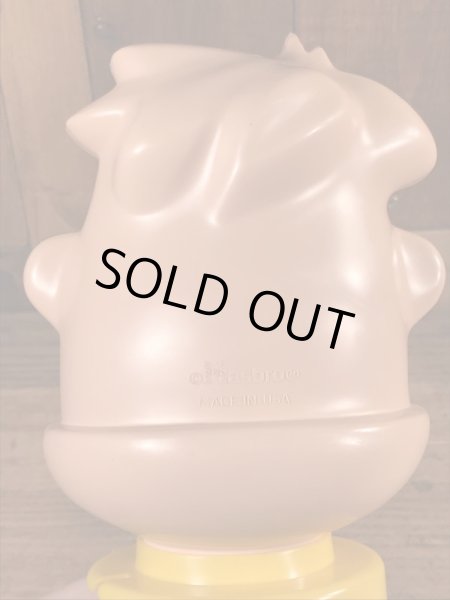 70年代頃のフリントストーンのフレッドのビンテージのガムボールマシン