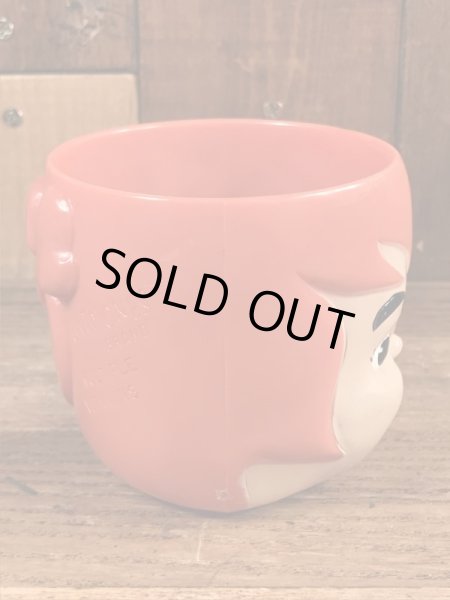 60年代頃のフリントストーンのペブルスのビンテージのマグカップ