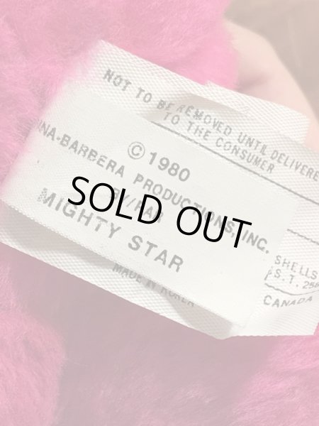 80年代頃のフリントストーンのディノのビンテージのぬいぐるみ