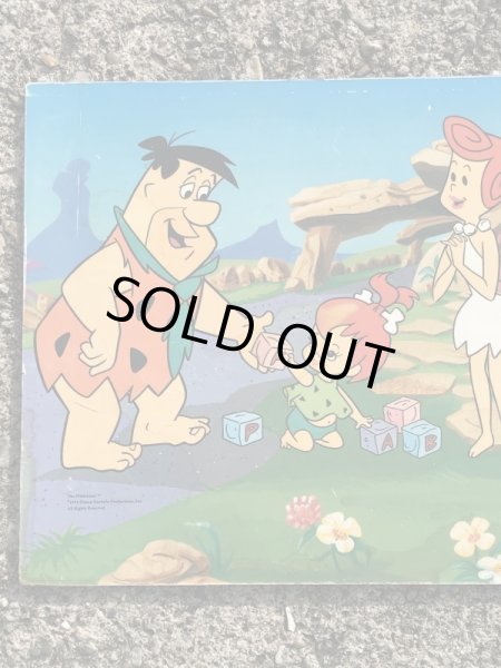 90年代頃のフリントストーンのヴィンテージの看板