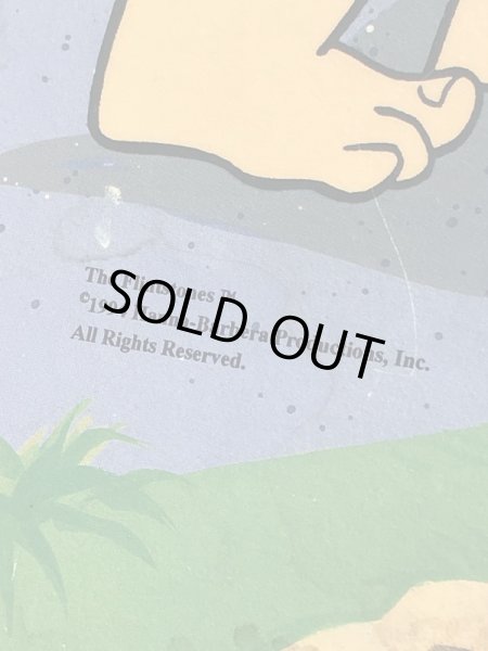 90年代頃のフリントストーンのヴィンテージの看板