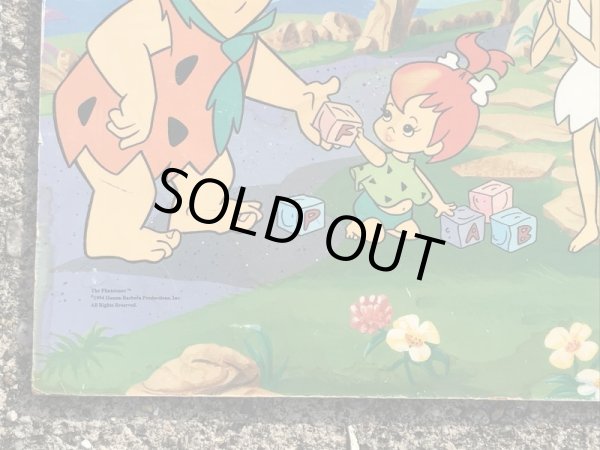 90年代頃のフリントストーンのヴィンテージの看板