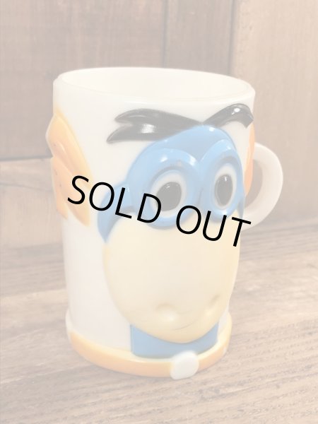 60年代頃のフリントストーンのディノのビンテージのマグカップ