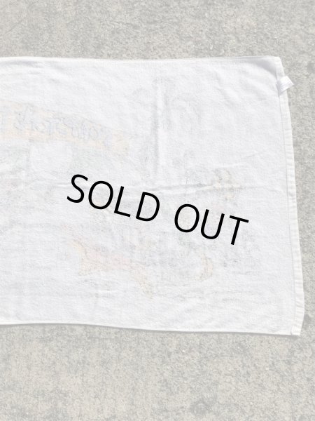 80年代頃のフリントストーンのビンテージのタオル