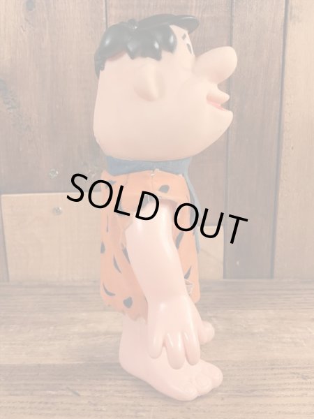 70年代頃のフリントストーンのフレッドのビンテージのフィギュア