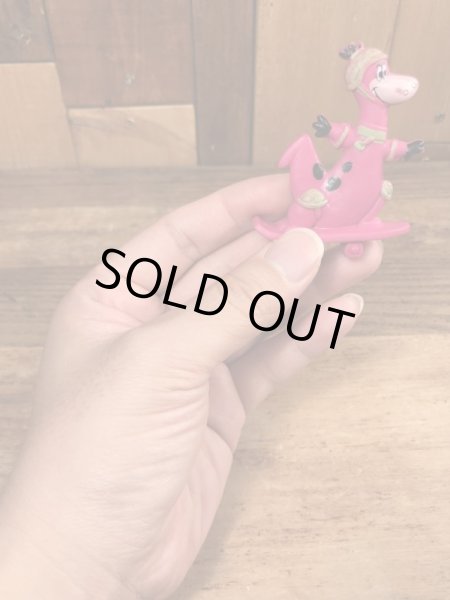 90年代頃のフリントストーンのディノのヴィンテージのPVCフィギュア