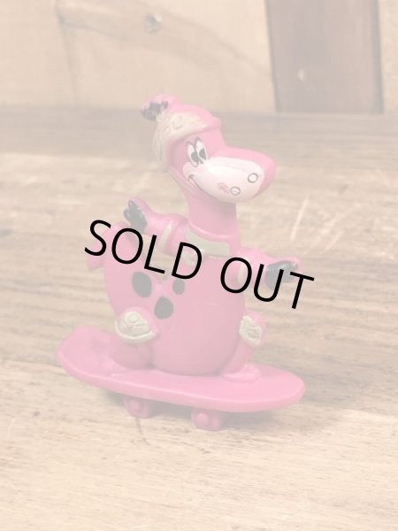 90年代頃のフリントストーンのディノのヴィンテージのPVCフィギュア