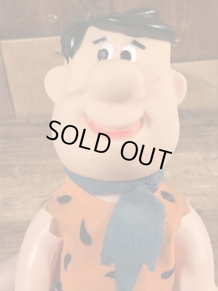 70年代頃のフリントストーンのフレッドのビンテージのフィギュア