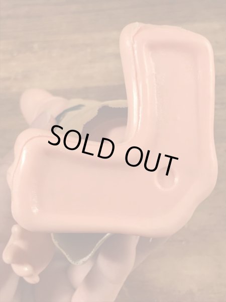 70年代頃のフリントストーンのバーニーのヴィンテージのフィギュア