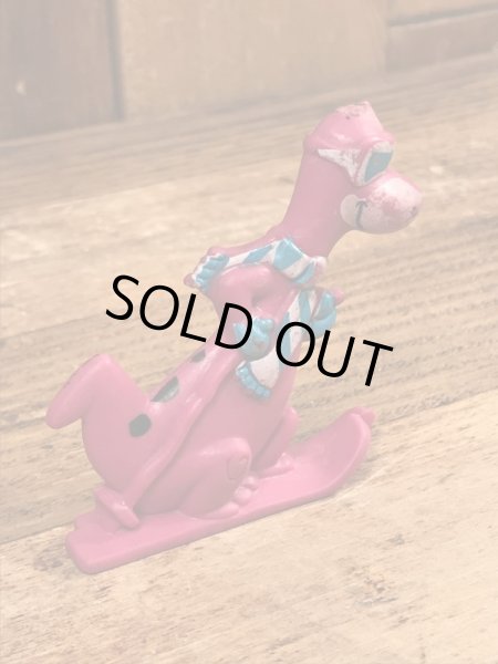 90年代頃のフリントストーンのディノのビンテージのPVCフィギュア