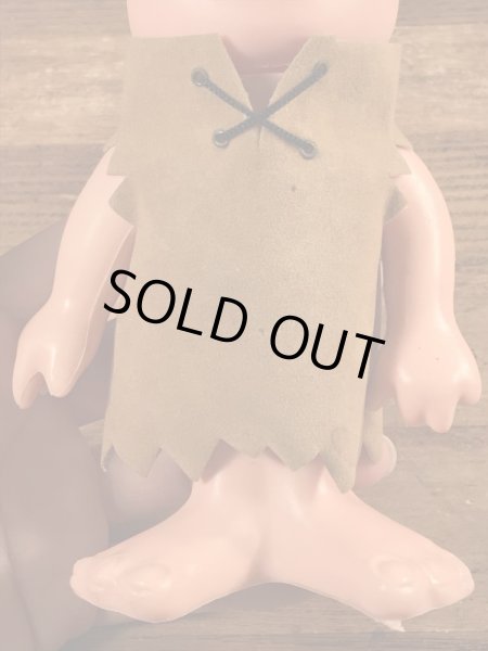 70年代頃のフリントストーンのバーニーのヴィンテージのフィギュア